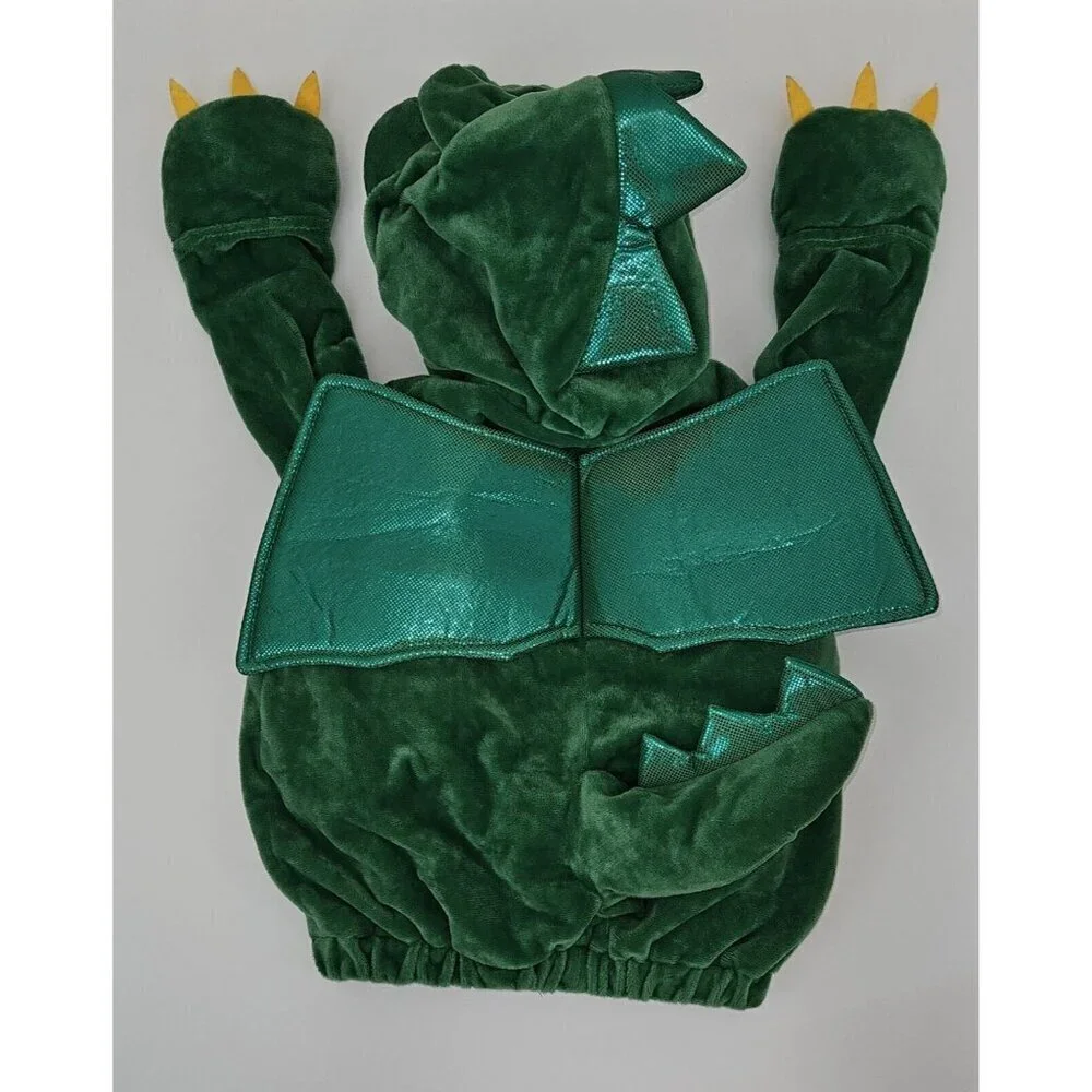 Green Dragon 2 pc Halloween Costume Baby OS Approx 12-24 Months?? Jacket Pants